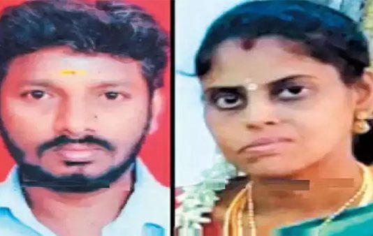 மனைவியை அடித்தே கொலை செய்த கணவன் : போதையில் நடந்த விபரீதம்!!