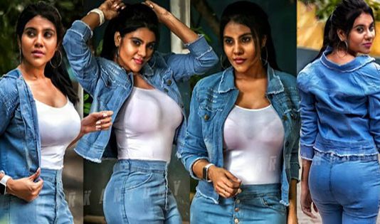 சொக்க வைக்கும் அழகில் கிக் ஏத்தும் நிவிஷா ஹாட் போட்டோஸ்!!