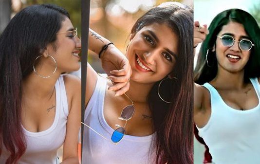 ஸ்டன்னிங் லுக்கில் இளசுகளை சுண்டி இழுக்கும் பிரியா பிரகாஷ் வாரியர் ஹாட் பிக்ஸ்!!