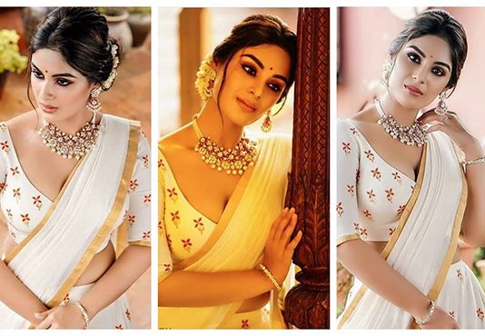கவர்ச்சி காட்டி இளசுகளை வசியம் பண்ணும் சம்யுக்தா மேனன் ஹாட் போட்டோஸ்!!