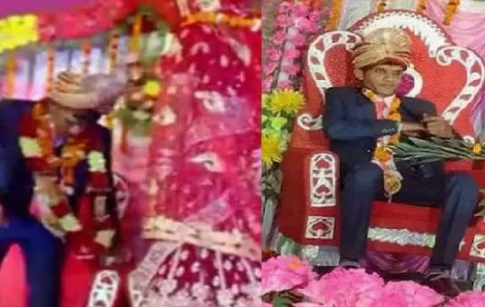 திருமண மேடையில் மாலை மாற்றும்போது மணமகனுக்கு நடந்த விபரீதம் : அதிர்ச்சியில் உறைந்த குடும்பத்தினர்!!