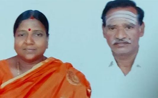மரணத்திலும் பிரியாத தம்பதி… கணவர் இறந்த செய்தி கேட்டு உயிரைவிட்ட மனைவி : நெஞ்சை உலுக்கும் சம்பவம்!!