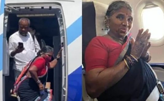 விவசாயியா இருந்து யூடியூபரா மாறி சாதிச்ச 62 வயசு பாட்டி.. விமானத்தில் ஃபர்ஸ்ட் டைம் போன ட்ரெண்டிங் வீடியோ!!