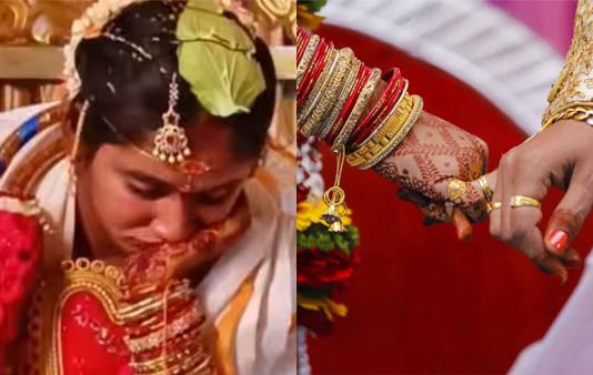 தனக்கு திருமணம் நடப்பதை மறந்து தூங்கிய மணப்பெண்… பின்னர் நடந்த சம்பவம் : இணையத்தில் பரவும் வைரல் வீடியோ!!