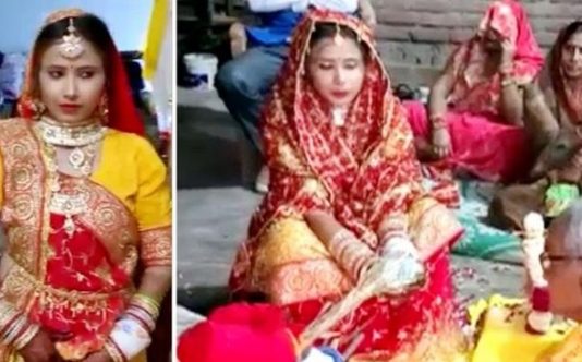 கிருஷ்ணர் சிலையை திருமணம் செய்த சட்டக் கல்லூரி மாணவி : உறவினர்கள் கூடி வாழ்த்து தெரிவித்த வினோதம்!!