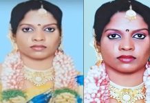 ஈரத் துணிகளை காயவைத்த இளம் பெண்ணுக்கு நேர்ந்த சோகம்!!
