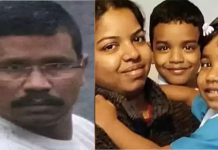 மனைவி மற்றும் இரண்டு பெண் குழந்தைகளை கழுத்தை நெரித்து கொலை செய்த கொடூரன் : நெஞ்சை உலுக்கும் சம்பவம்!!