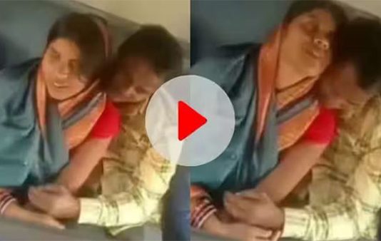 ஓடும் ரயிலில் காதல் ஜோடி செய்த அதிர்ச்சி செயல்: வைரலாகும் வீடியோ!!