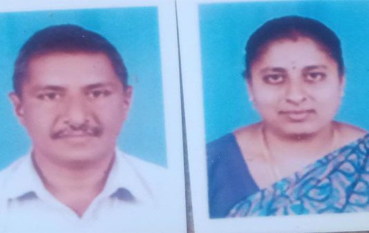 கணவன், மனைவி இருவரும் தலை நசுங்கி பலியான சோகம்.. நொடிப்பொழுதில் நடந்த அதிர்ச்சி சம்பவம்!!