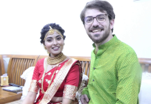 விமானத்தில் சக பயணியோடு உண்டான காதல்… இத்தாலி இளைஞரை மணந்த இந்திய பெண்!!