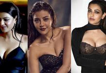 தாறுமாறான போஸ் கொடுத்து ரசிகர்களை திக்கு முக்காட செய்த காஜல் அகர்வால்!!