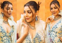 இன்னும் ஒரு இன்ச் தான்.. அந்த வியூல இளசுகளை மயக்கம் போட வைத்த காஜல் அகர்வால்!!