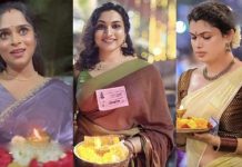கேரளாவில் பெண் வேடமிட்டு நேர்த்திக்கடன் செலுத்தும் ஆண்கள்.. நிஜமா இவங்க ஆண்களா?
