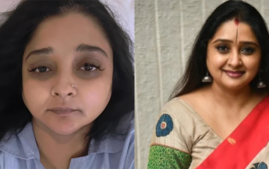 முகம் வீங்கிய நிலையில் பார்க்கவே பரிதாபமாக மாறிய நடிகை : சிகிச்சையிலும் மக்களுக்கு கொடுத்த எச்சரிக்கை!!