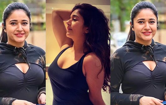முண்டா பனியன் அணிந்து படுக்கையறையில் முன்னழகை நிமிர்த்தி காட்டி செம சூடான போஸ் கொடுத்த பூனம் பாஜ்வா!!