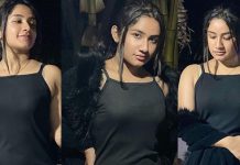 அரை டவுசர்ல நச்சுனு போஸ் கொடுத்து ரசிகர்களை திணறடித்த ரவீனா தாஹா!!