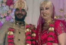 வெளிநாட்டு பெண்ணை இந்து முறைப்படி திருமணம் செய்த இந்திய இளைஞர்!!
