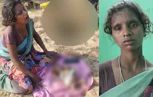 பச்சிளம் பெண் குழந்தையை உயிருடன் புதைத்த தாய்.. காரணத்தை கேட்டு அதிர்ந்துபோன போலீஸ்!!