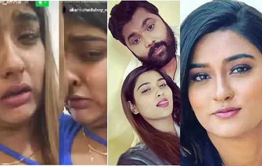 எனக்கு வாழ பிடிக்கல.. என் சாவுக்கு காரணம் அவர்தான்.. நடிகை அகான்ஷா துபேயின் கண்ணீர் வீடியோ!!