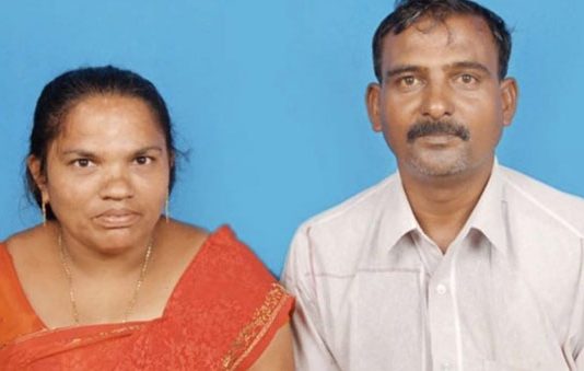 தகராறு முற்றிய போது மனைவியின் கழுத்தை அறுத்த கணவன்..நெஞ்சை உலுக்கும் சம்பவம்!!