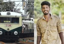 ஓடும் இரயிலில் இருந்து தவறி விழுந்த இளைஞர்… ஓடோடி காப்பாற்ற முயன்ற நண்பனுக்கு நேர்ந்த சோகம்!!