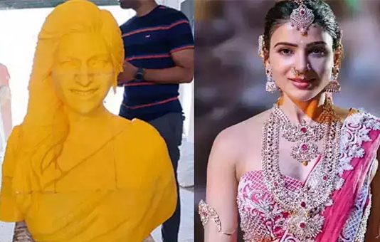நடிகை சமந்தாவுக்கு கோவில் திறப்பு…. தெறிக்கவிடும் ரசிகர்கள்!!