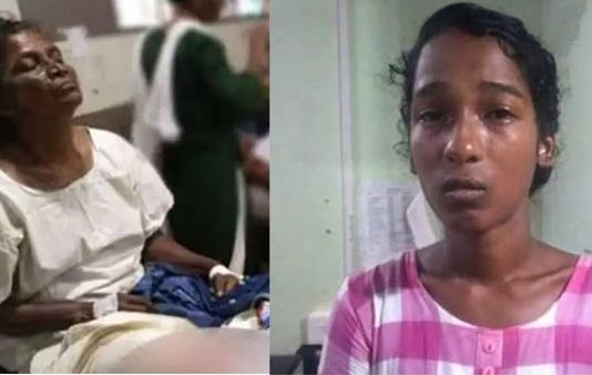 கொடுமைப்படுத்திய கணவன்.. முகமூடி அணிந்து மருமகள் செய்த மோசமான செயல்!!