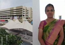 சென்னை விமான நிலையத்தின் 4வது மாடியிலிருந்து குதித்து இளம்பெண் தற்கொலை : அதிர்ச்சி சம்பவம்!!