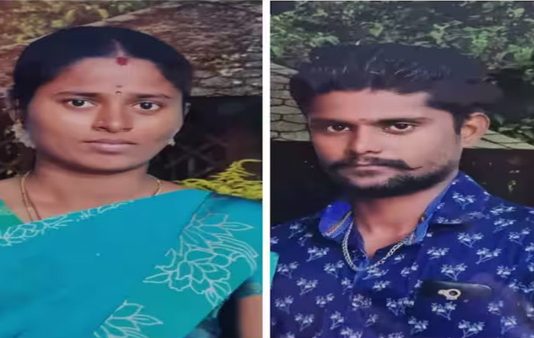 சேர்ந்து வாழ மறுத்த காதல் மனைவி.. வெட்டிக்கொன்ற கணவன் : நெஞ்சை உலுக்கும் பயங்கர சம்பவம்!!