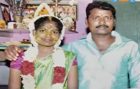 நடு வீதியில் இளம் கணவன், மனைவிக்கு நேர்ந்த பரிதாபம்!!