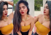 டைட்டான உடையில் அழகை துக்கலாக காட்டி திவ்யா பாரதி வெளியிட்டுள்ள புகைப்படங்கள்!!