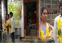 கோவிலை பூட்டிக்கொண்டு காதலிக்கு தாலி கட்டிய இளைஞன்… அதிர்ச்சியில் உறவினர்கள்!!