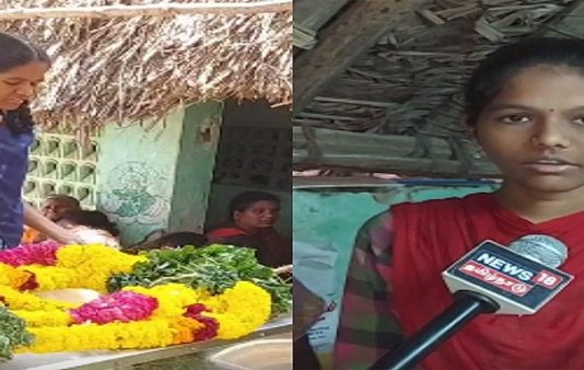 தந்தையை இழந்த சோகத்தோடு தேர்வு எழுதிய மாணவி பெற்ற மதிப்பெண்கள் எவ்வளவு தெரியுமா?
