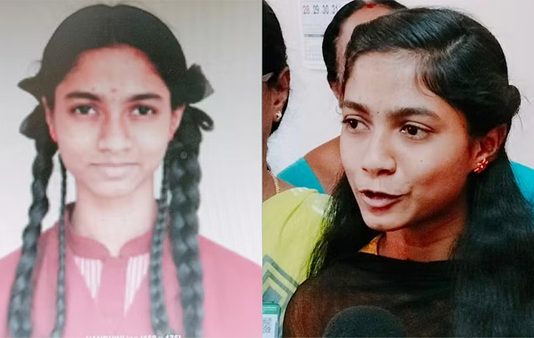 +2 தேர்வில் வரலாற்று சாதனை.. 600/600 மதிப்பெண் பெற்ற கூலி தொழிலாளியின் மகள் : குவியும் பாராட்டுகள்!!
