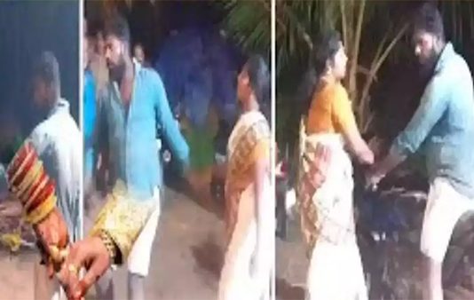 காதலிக்கு திருமணம்… மண்டபத்தில் ரகளை செய்த காதலன் : கடைசியில் காத்திருந்த ட்விஸ்ட்!!