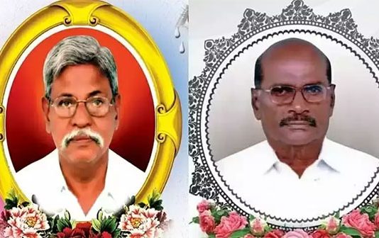 இறப்பிலும் பிரியாத நண்பர்கள்… ஒன்றாக நடந்த இறுதிச் சடங்கு : சோகமயமான கிராமம்!!