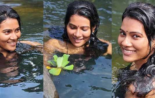 மார்க்கமான போஸ் கொடுத்து ரசிகர்களின் ஹார்ட் பீட்டை எகிறவைத்த திவ்யா துரைசாமி!!