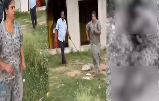 சொத்தில் பங்கு கேட்ட மனைவி.. ஓட ஓட விரட்டி வெட்டிய கணவன்: வைரலாகும் வீடியோ!!
