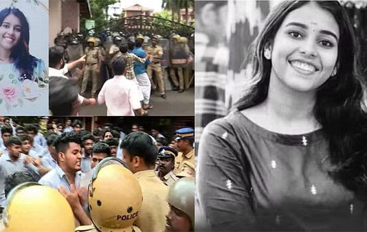 மயக்கமடைந்து கிடந்ததாக பொய் கூறிய கல்லூரி.. கொந்தளித்த மாணவர்கள் : மாணவி மரணத்தில் விலகாத மர்மம்!!