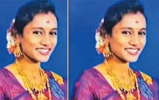 திருமணமாகி ஒரு வருடம்… பரிதாபமாக உயிரிழந்த இளம் பெண்!!