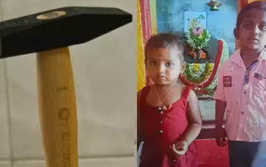 சுத்தியலால் 2 குழந்தைகளையும் அடித்துக் கொன்ற தந்தை… அலறல் சத்தத்தால் அதிர்ந்த கிராமம்!!