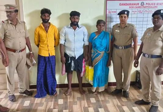குடிபோதையில் தொல்லை கொடுத்த கணவனை மகன்களுடன் சேர்ந்து கொலை செய்த மனைவி!!