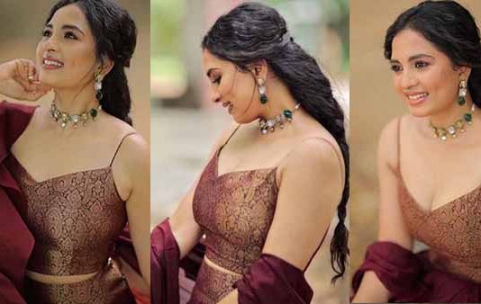 கவர்ச்சி உடையில் உஷ்ணத்தை கூட்டிய ஸ்ருஷ்டி டாங்கேவின் ஹாட் கிளிக்ஸ்!!