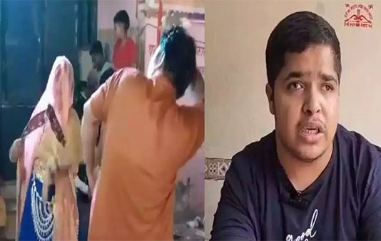 முத்தத்தைப் பறக்கவிட்ட மணப்பெண்.. அதிர்ச்சியில் திருமணத்தை நிறுத்திய மணமகன்: வைரல் வீடியோ!!
