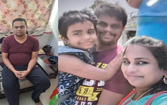 குழந்தை மனைவியை கொன்று தனியார் நிறுவன ஊழியர் எடுத்த விபரீத முடிவு!!