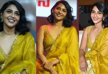 செம ஹாட் போஸ் கொடுத்த ஐஸ்வர்யா லட்சுமி!!