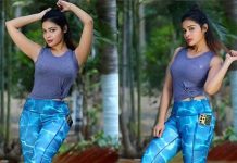 அந்த இடத்தை பக்காவா காட்டி இளசுகளை இம்சை பண்ணும் தர்ஷா குப்தா!!