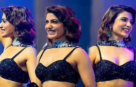 படுகவர்ச்சியான உடையில் மொத்த அழகையும் காட்டி இளசுகளை திக்குமுக்காட செய்த சமந்தா!!