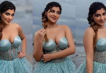 எடுப்பான முன்னழகை தூக்கலாக காட்டி மூச்சு முட்ட வைத்த யாஷிகா ஆனந்த்!!