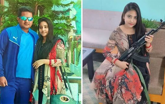 மனைவிக்கு திருமண நாள் பரிசாக ஏகே47 துப்பாக்கி.. சர்ச்சையில் சிக்கிய அரசியல் தலைவர்!!